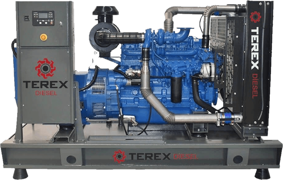 Terex Diesel açık tip dizel jeneratör