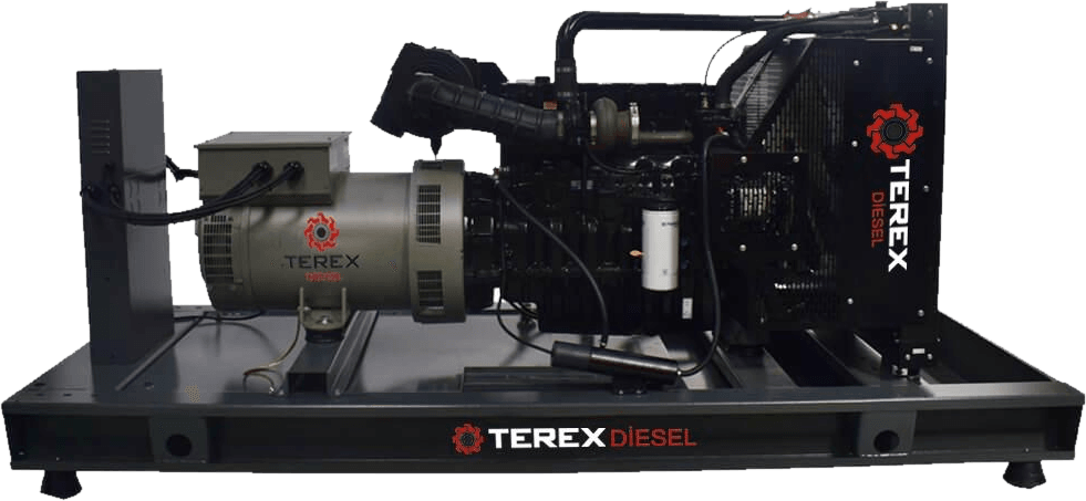 Terex Diesel açık tip dizel jeneratör
