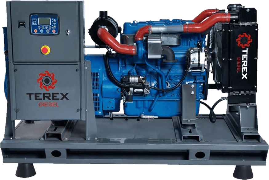 Terex Diesel açık tip dizel jeneratör
