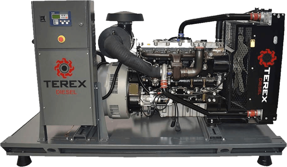 Terex Diesel açık tip dizel jeneratör