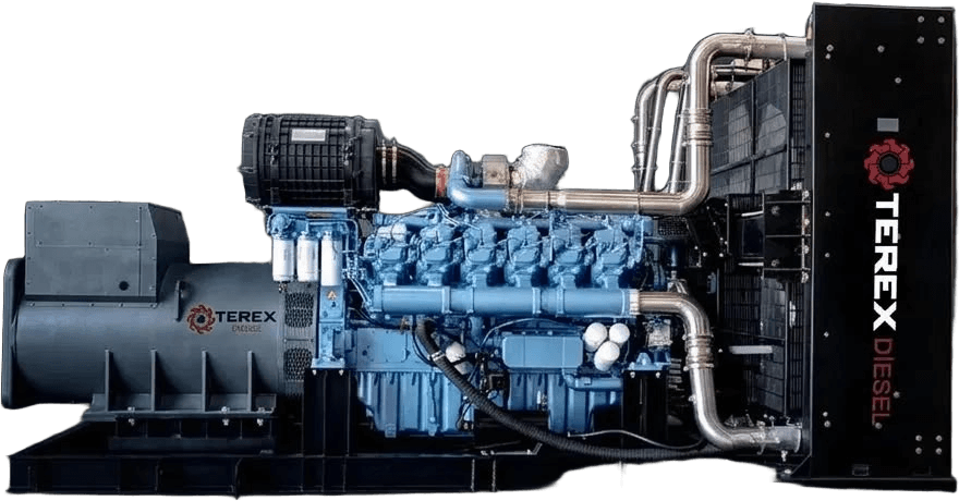 Terex Diesel açık tip dizel jeneratör