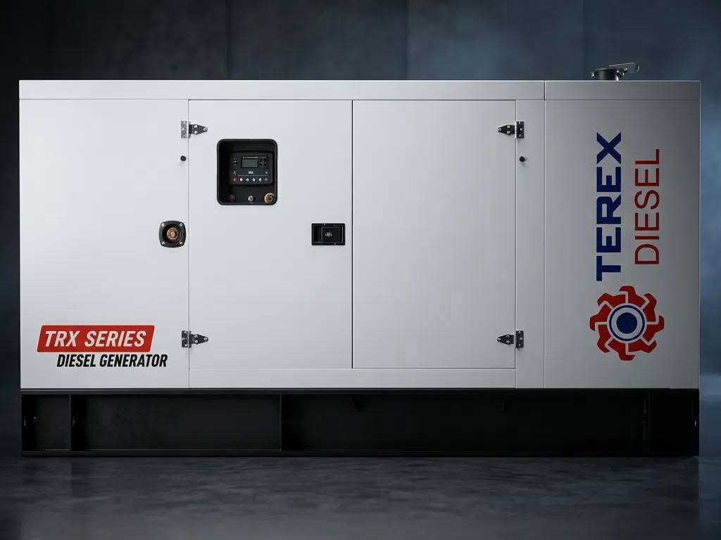 Gerador a diesel com canópia insonorizada Terex Diesel