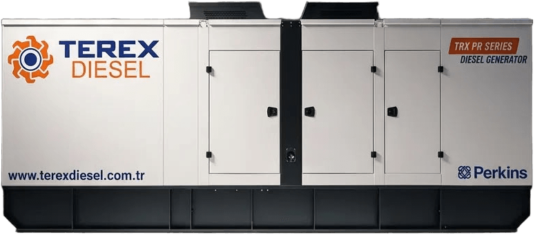 Terex Diesel yüksek güçlü kabinli dizel jeneratör